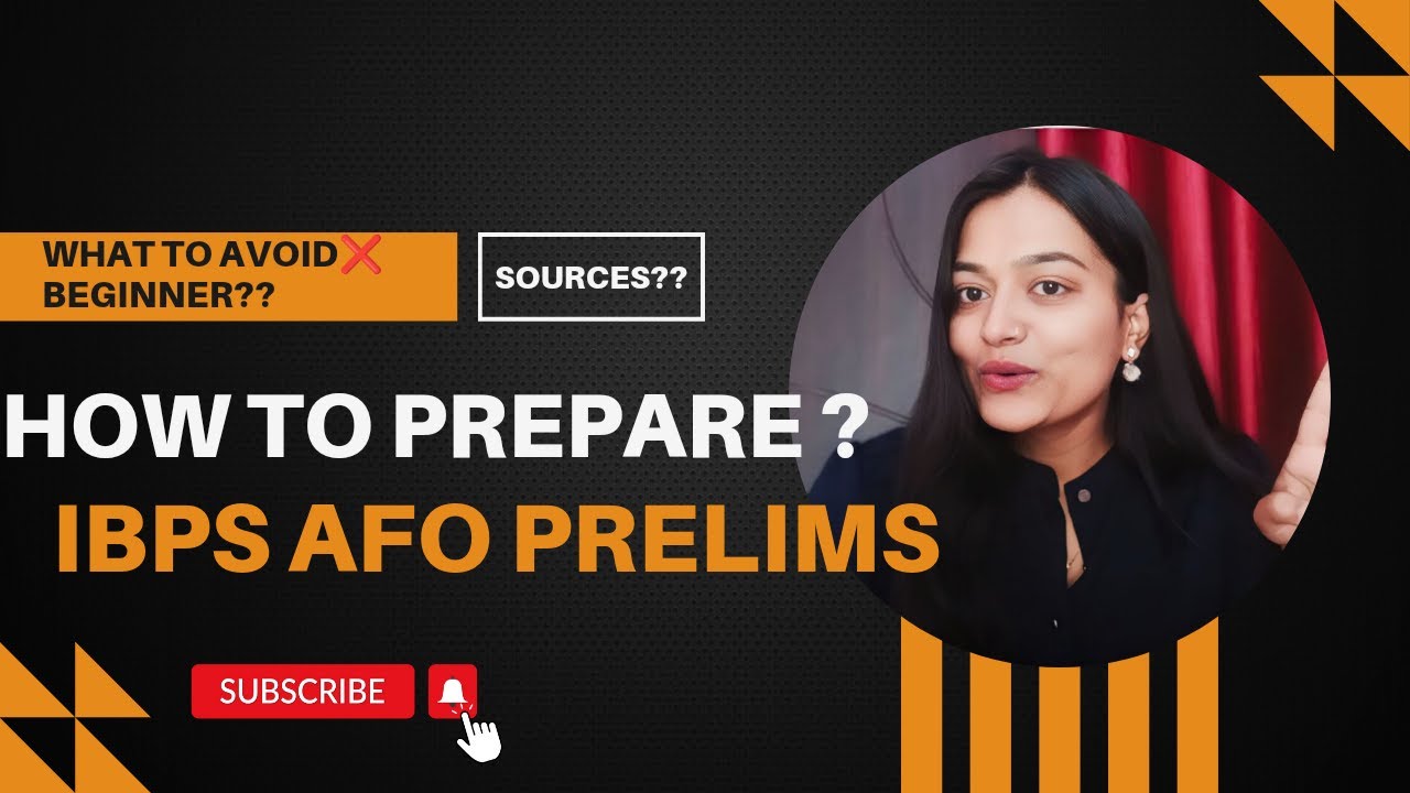 How to prepare for IBPS AFO PRELIMS || what to avoid❌ || sources?? || mock tests 
