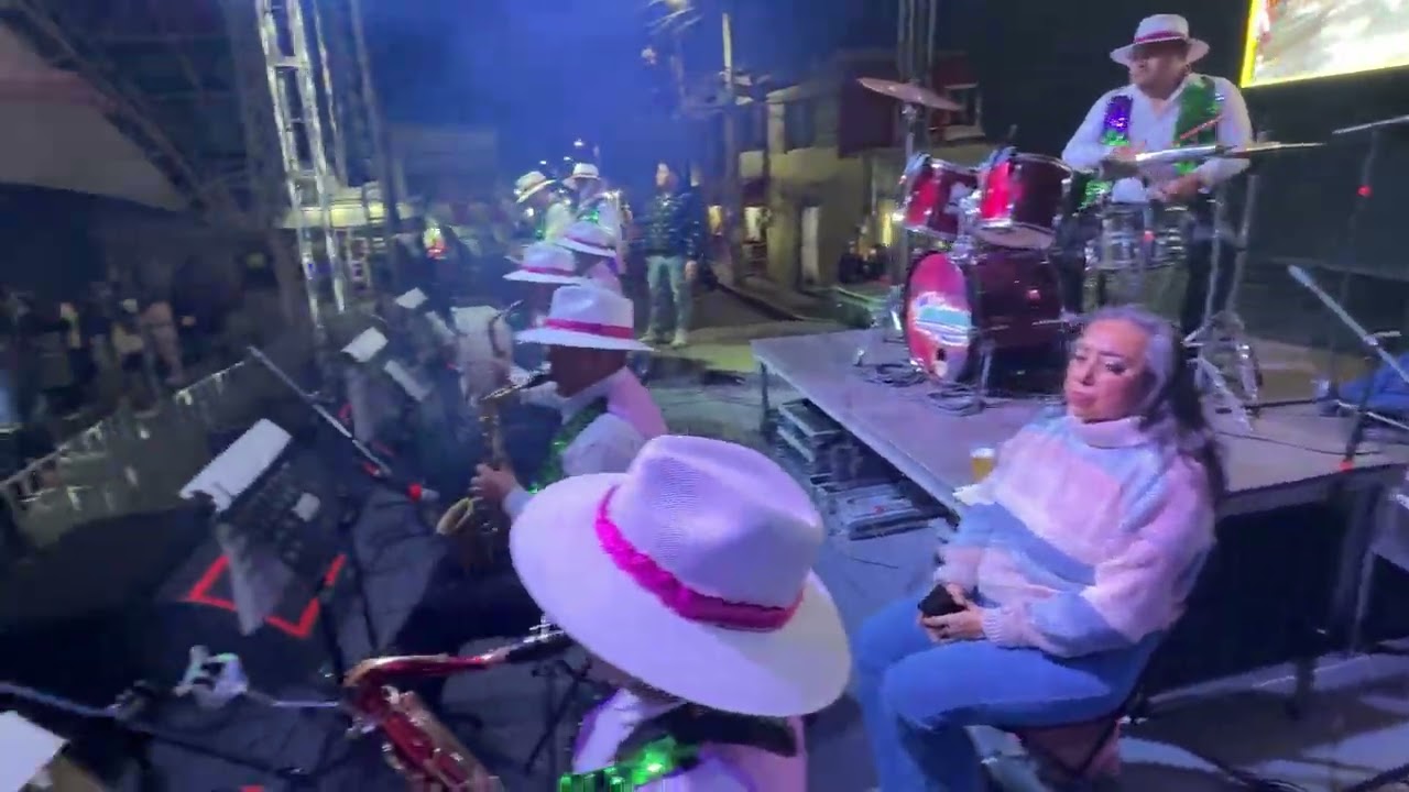 Carnaval Juvenil de Mujeres, Atenco, Edo. De Méx. 2026. El Campeón Jaime Rodríguez y su Orquesta 