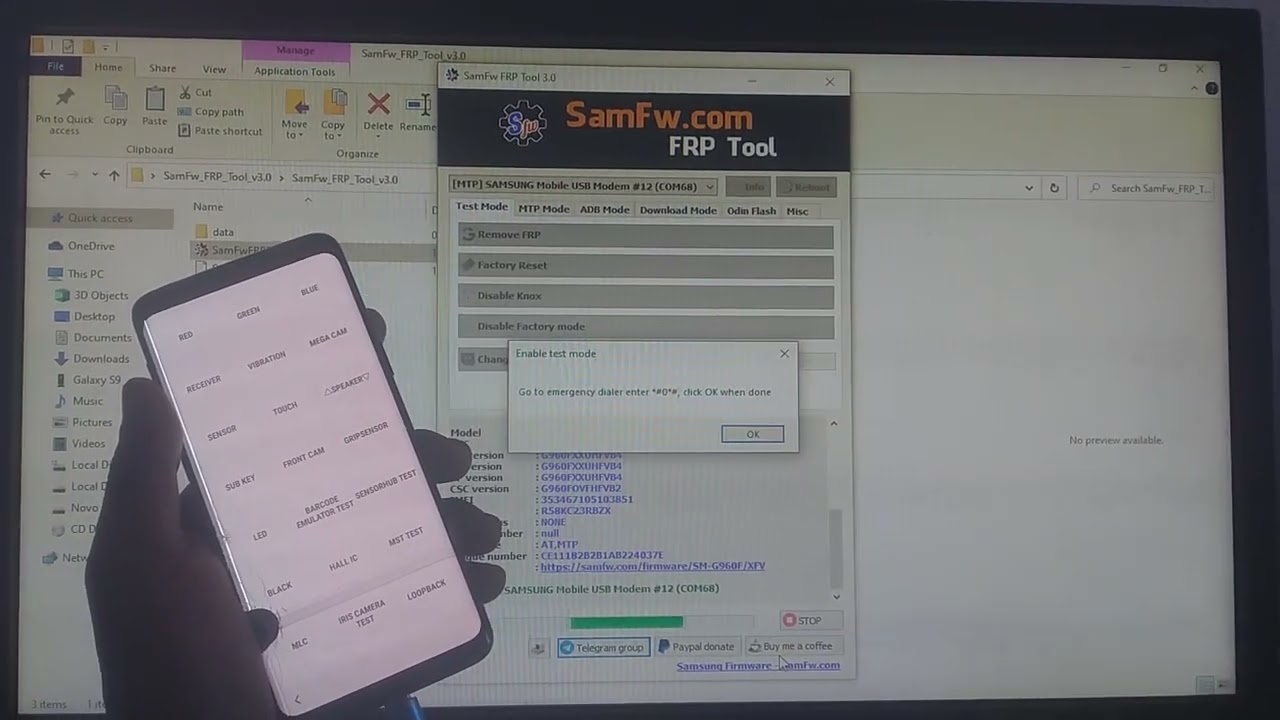 como Remover conta google no Samsung S9 usando #Samfw #ZucuCelMz