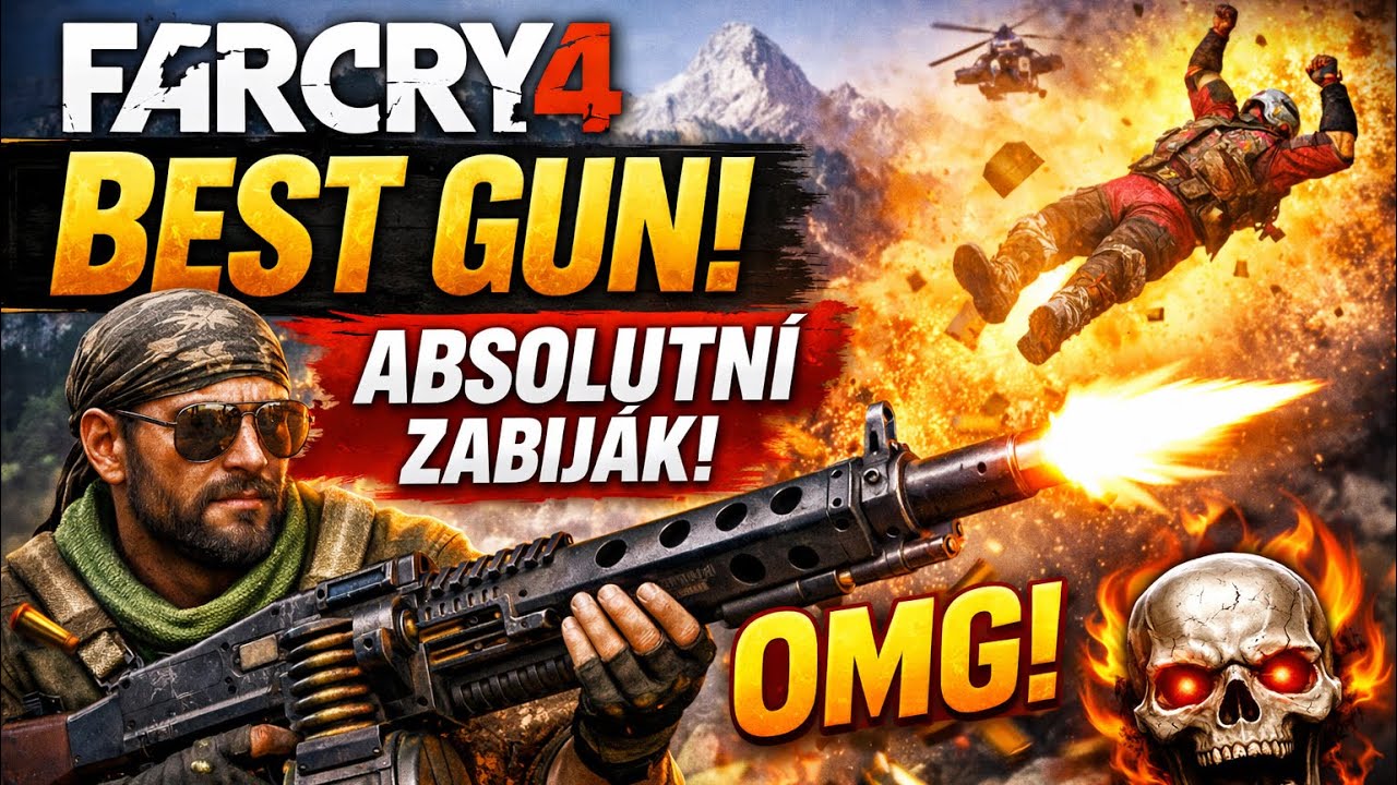 Far Cry 4 – BEST GUN ve hře?! 😱🔥 Tohle je absolutní zabiják!