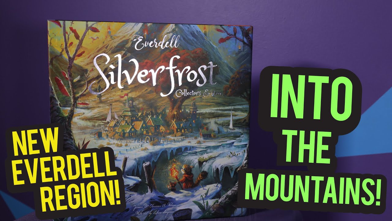 Unboxing Silverfrost! Everdell's coldest new game!