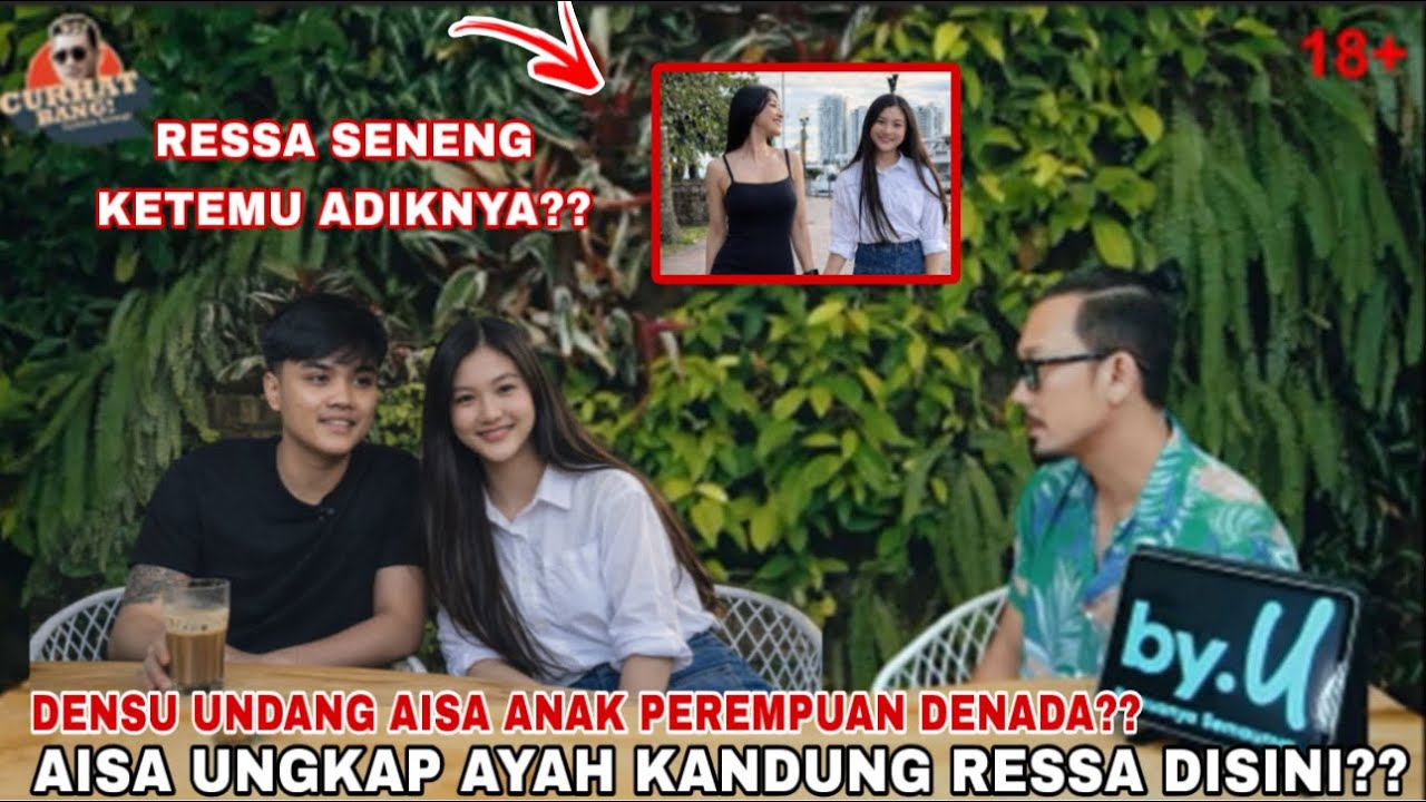 DENSU UNDANG AISA ANAK PEREMPUAN DENADA KETEMU RESSA?? TANGIS HARU RESSA KETEMU ADIKNYA AISA??