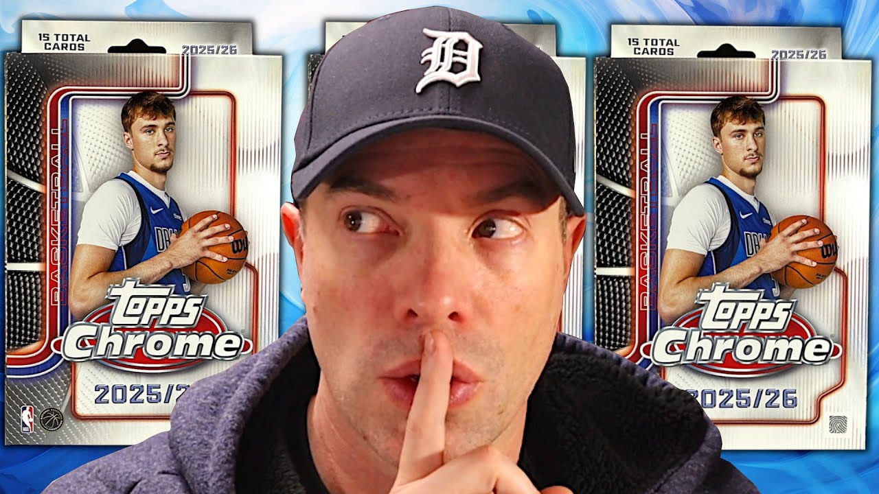 I Thought I Was Done...Then THIS Happened | 2025-26 Topps Chrome Basketball Hanger Boxes