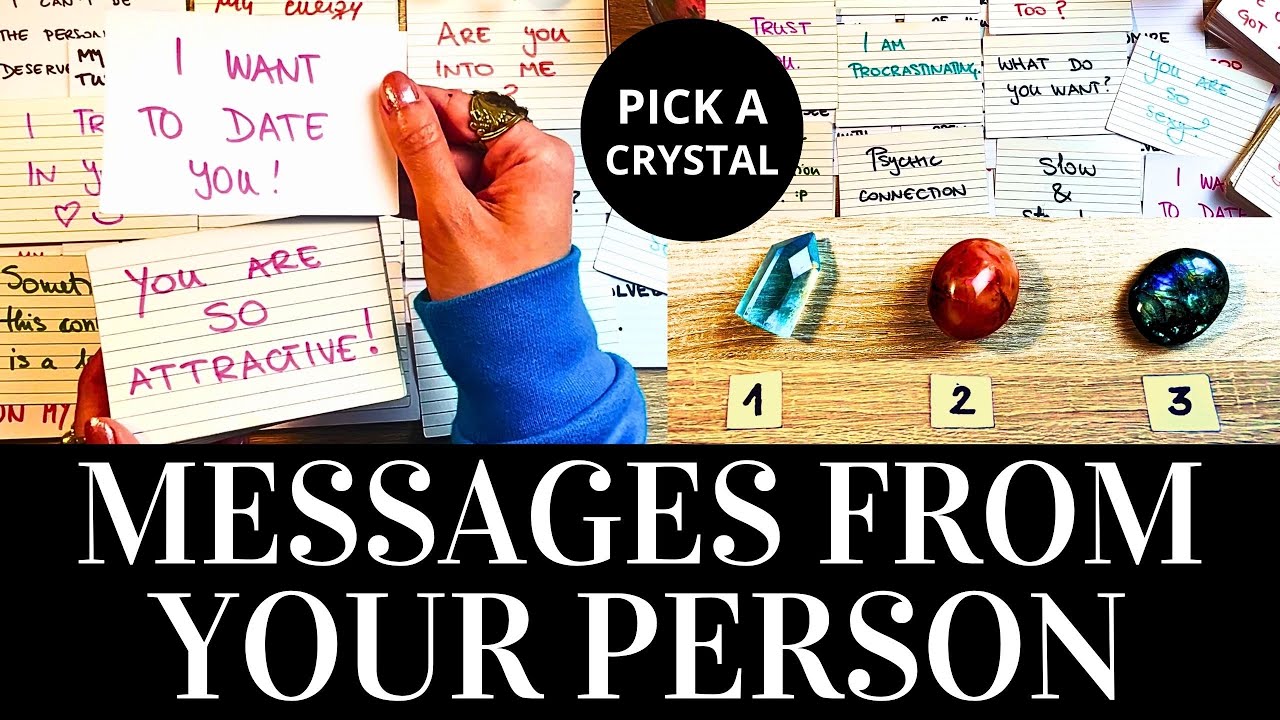 PICK A CARD 🔮❤️MESSAGES FROM THE PERSON ON YOUR MIND ❤️🔮 They Want YOU to Know THIS! 🌟 Tarot Reading