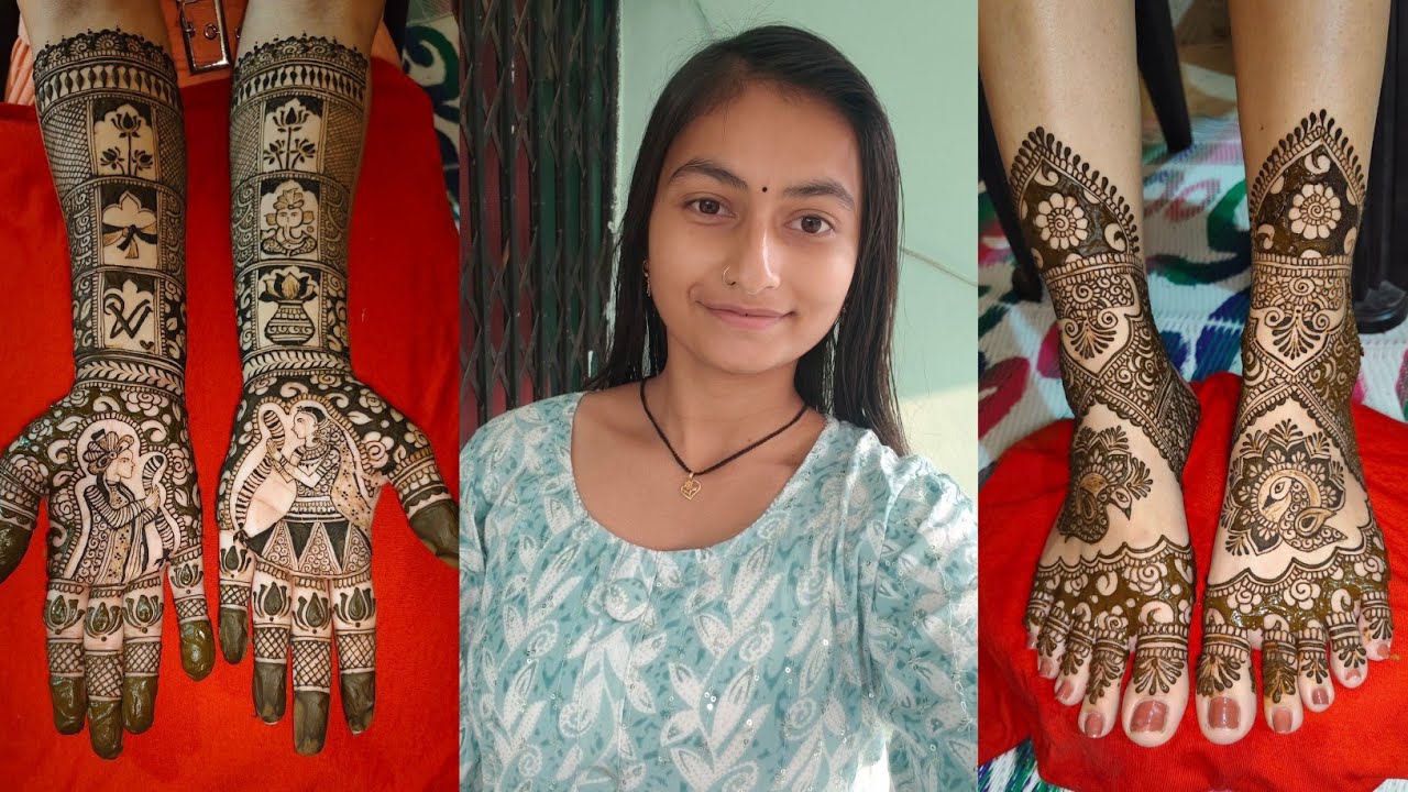 ब्राइडल मेंहदी का ऑर्डर आया बहुत दिनों बाद || फुल मेंहदी ब्लॉग || मेंहदी आर्टिस्ट लाइफ 😊 