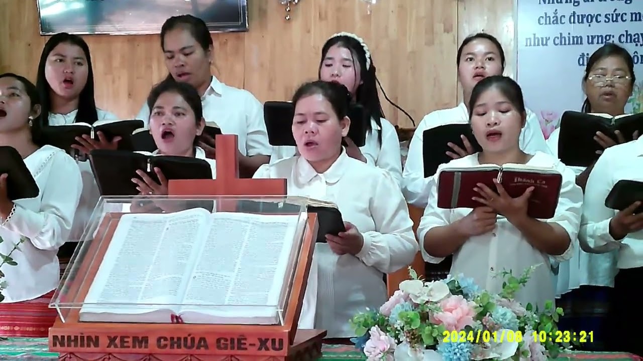 Thánh ca số 651 TÔI NGHE DÒNG SUỐI TRÀN TRONG LÒNG - BH Phụ nữ CH Trà cố