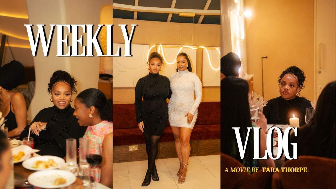 WEEKLY VLOG: my man took me on a suprise date + new office + first ever brand dinner & more
