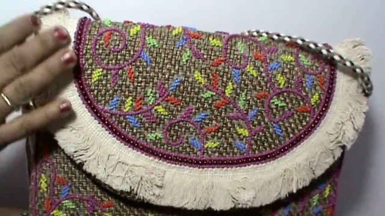 FCB06958 Boho Sling Bags Vintage Banjara Coin Bag for women & girls