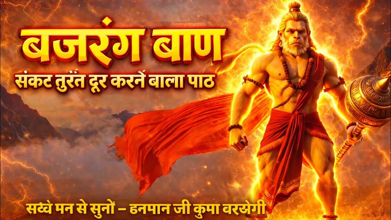 “बजरंग बाण पाठ | Bajrang Baan Powerful Path | हनुमान जी संकट मोचन | #viral #trending #trendingvideo 
