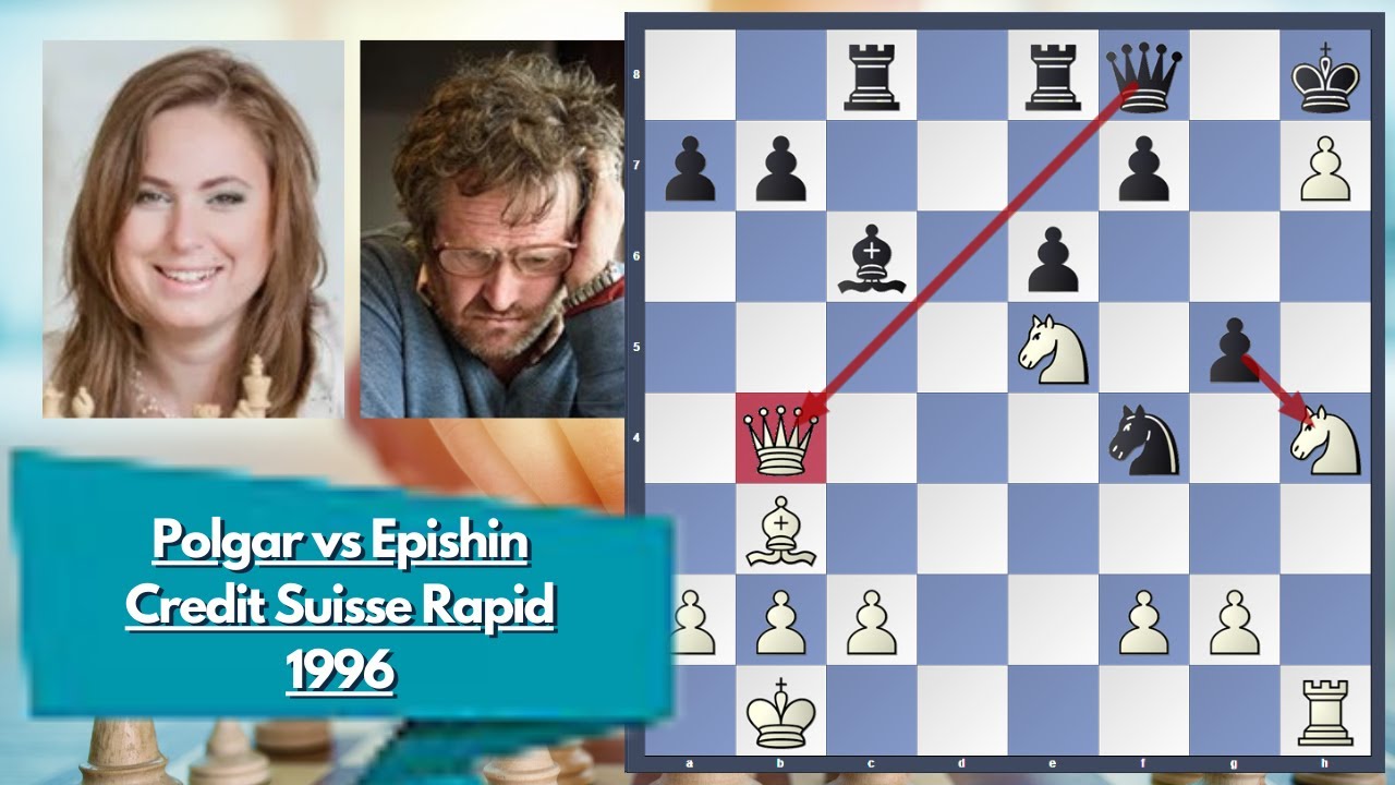 Polgar's Queen Sacrifice for Game