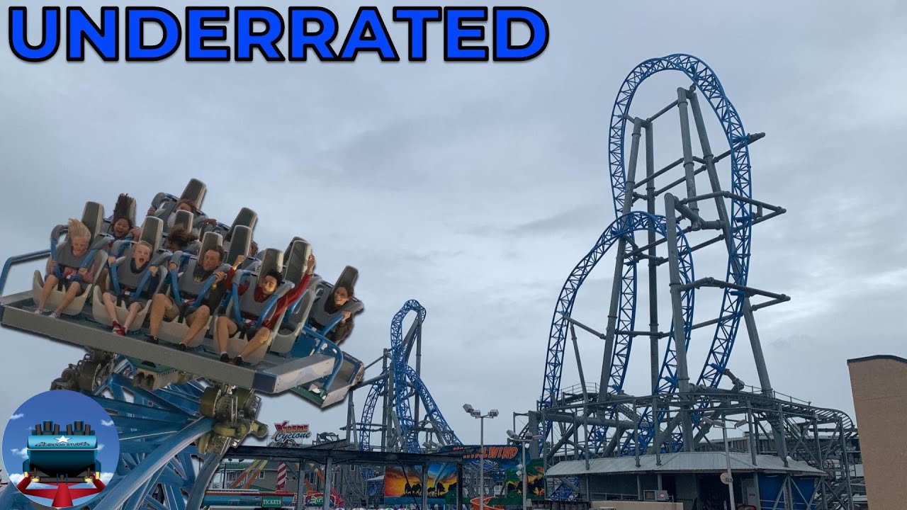 New Jersey’s Most Underrated Roller Coaster (GaleForce) | Playland's Castaway Cove