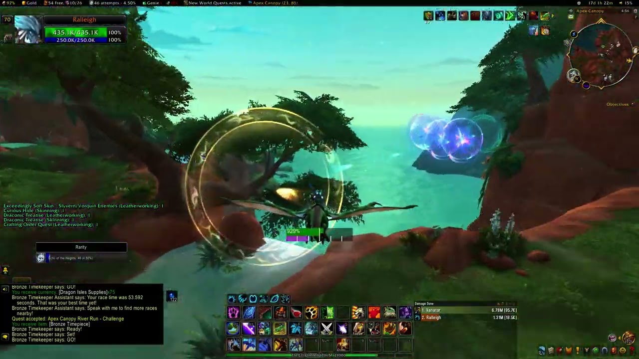 WOW Dragonriding: Apex Canopy Challenge Gold - 50.259