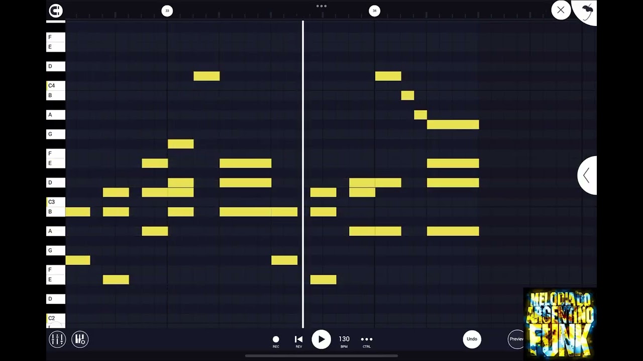 Melodies Of Popular Funk Songs