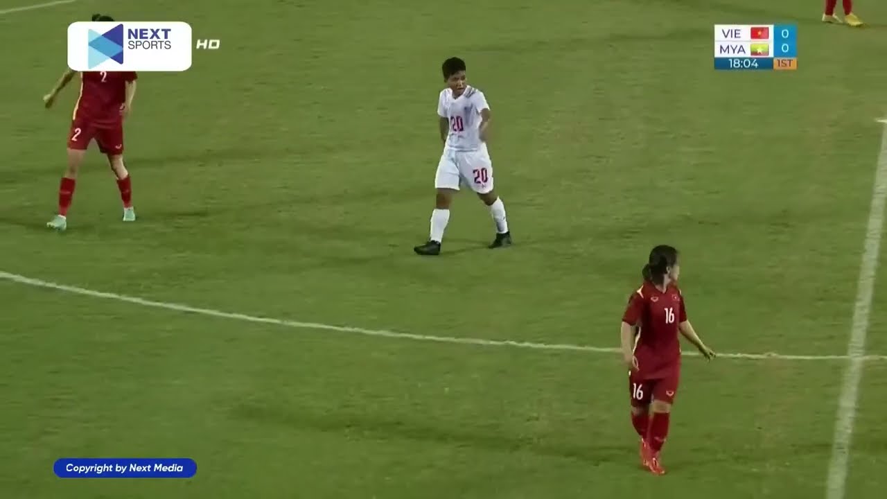 Nữ Việt Nam vs Nữ Myanmar | Các Bóng Hồng Việt Không Cho Đối Thủ Cơ Hội Phản Kháng