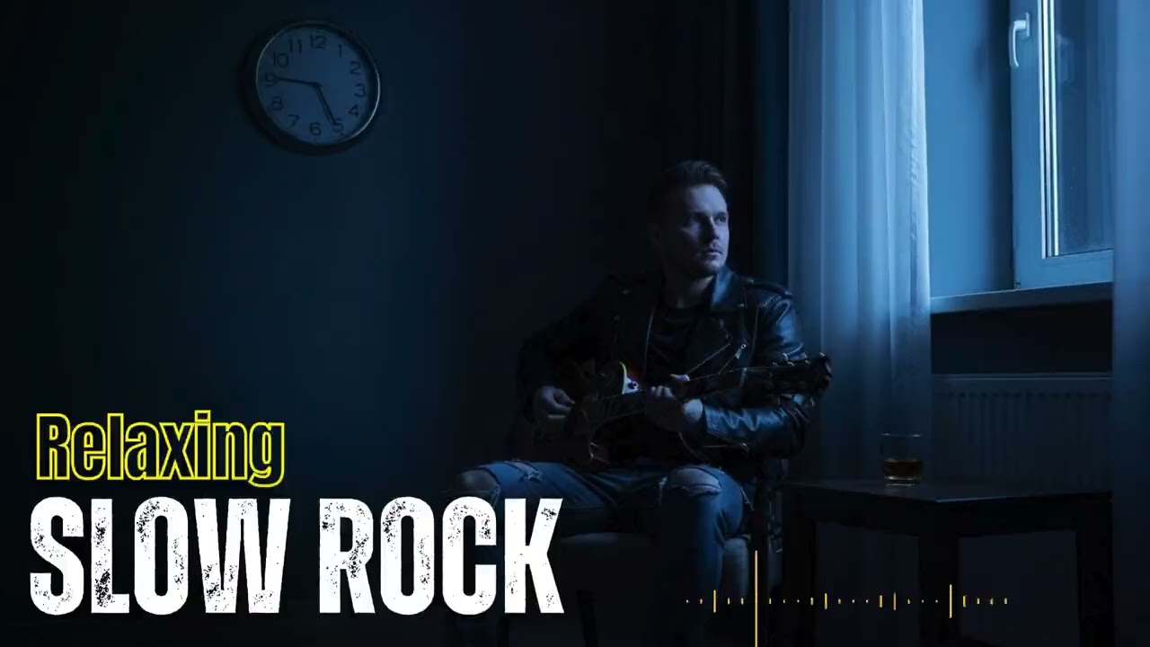 Late Night Slow Rock | Guitar Sounds for Late Night Hours