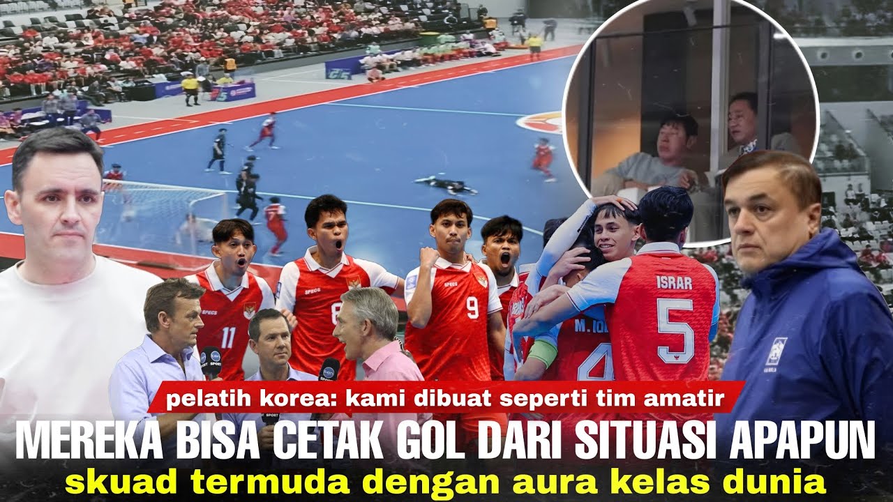 STY Bengong Kagum! AURA WORLD CLASS Tim Futsal Indonesia Kejutkan Dunia: Skuad Termuda Sikat Korsel
