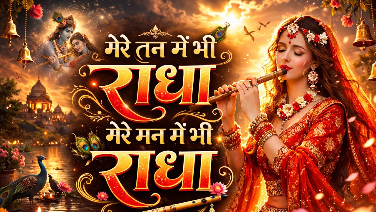 मेरे तन में भी राधा मेरे मन में भी राधा | Radha Bhajan | Radha Naam Jap | Premanand ji Maharaj