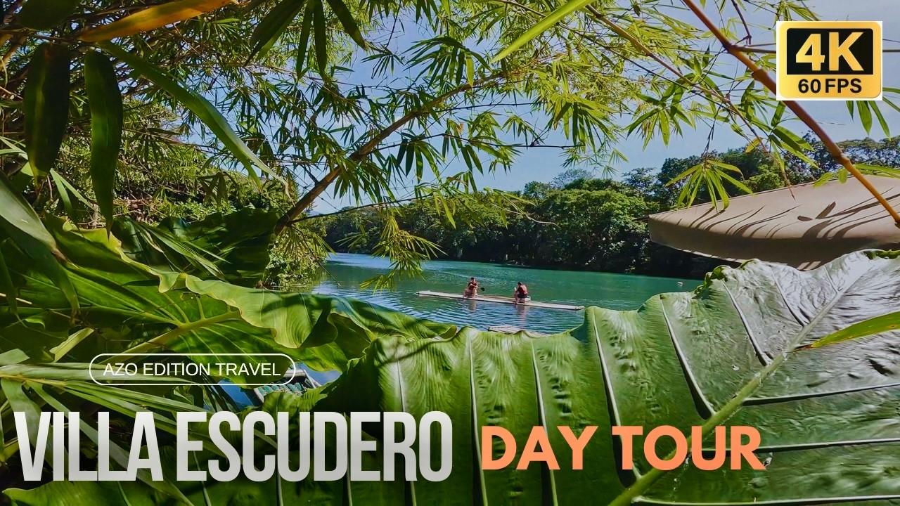 Villa Escudero day tour [4K] | Azo Edition Travel