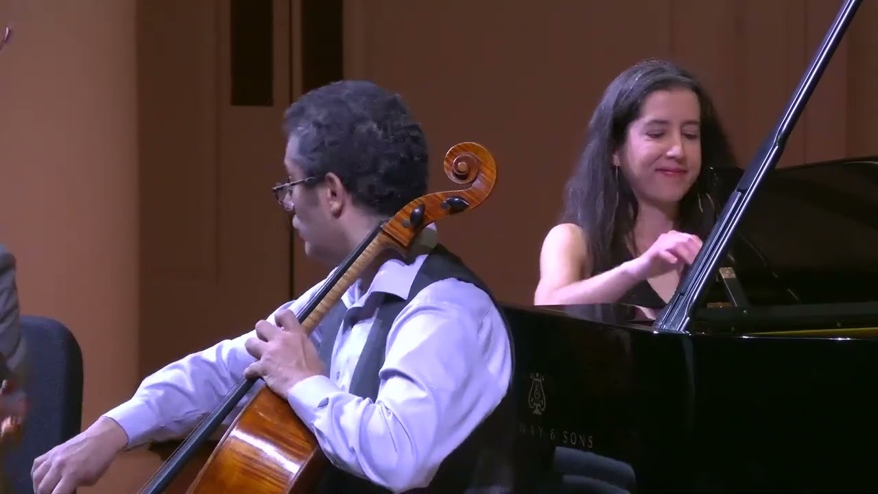 La Hamaca (The Hammock) by Ricardo Lorenz. The Reverón Piano Trio LIVE at Nichols Concert Hall