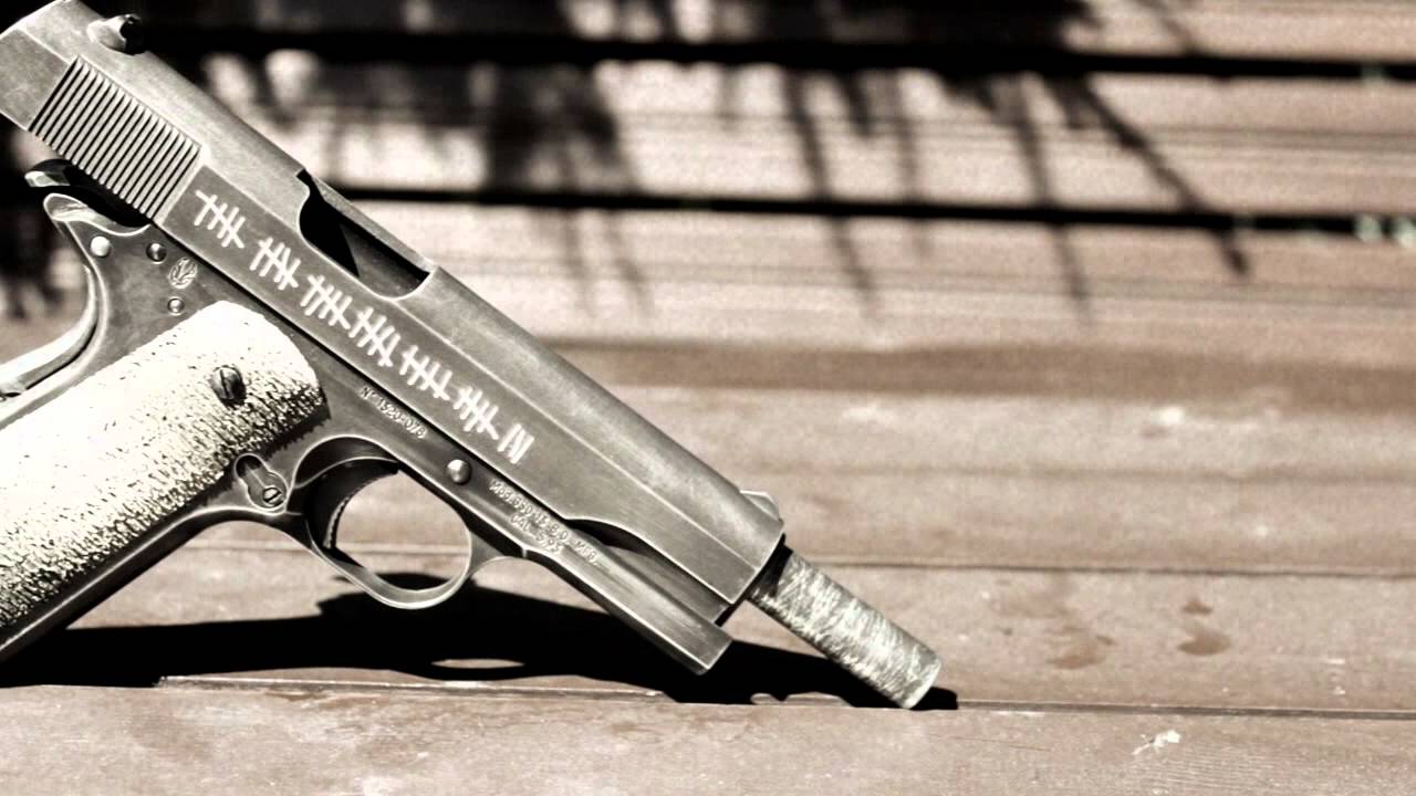 SCDTV-BO Manufacture The Gothic Serpent Operation 1911A1 Airsoft Pistol Review.