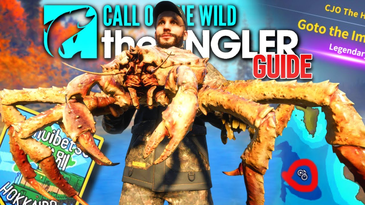The BIGGEST CRAB In The Game, How to CATCH Goto The Immortal | Call of the wild the angler.