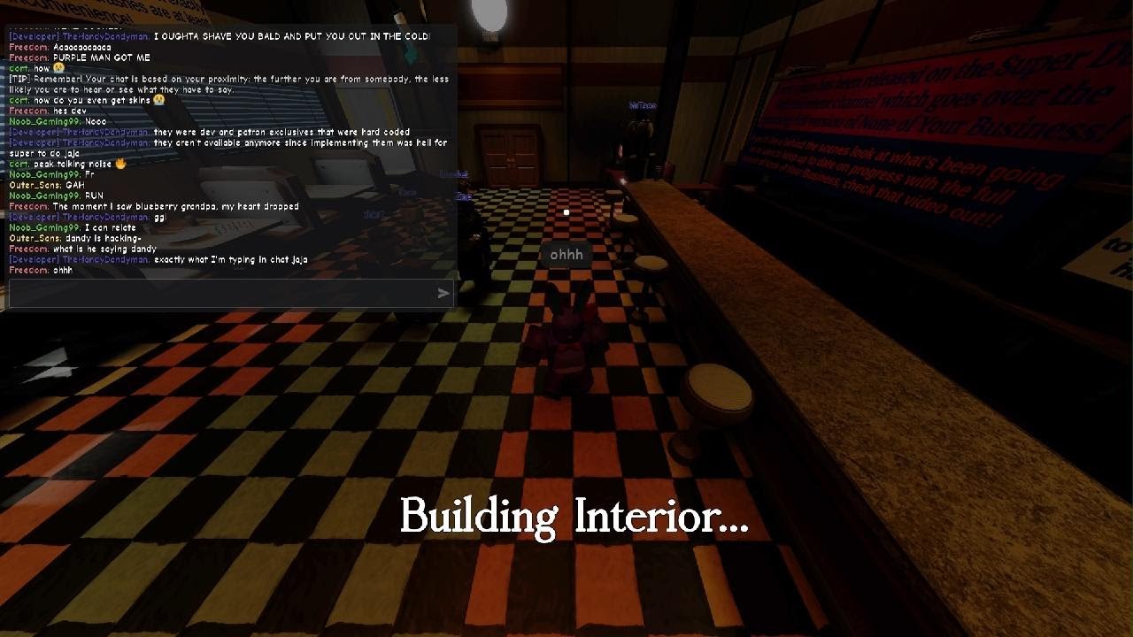 My first time meeting a dev (Dandy) in NOYB (roblox version)