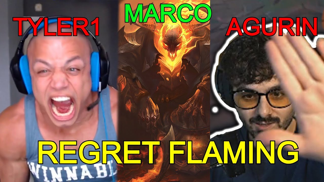 AGURIN AND TYLER1 REGRET FLAMING MARCO ON THRESH