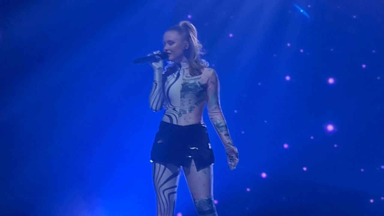 Zara Larsson - Säg Mig (Carola Cover) (Live Poster Girl Tour @ Oslo Spektrum 20.11.2021) 4K