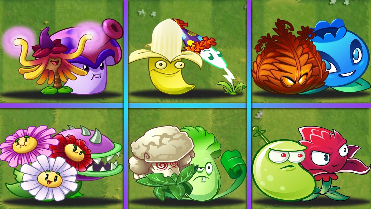 6 PAIR Team Best Plants Battlez - Who Will Win? - PvZ 2 Team Plants vs Team Plants