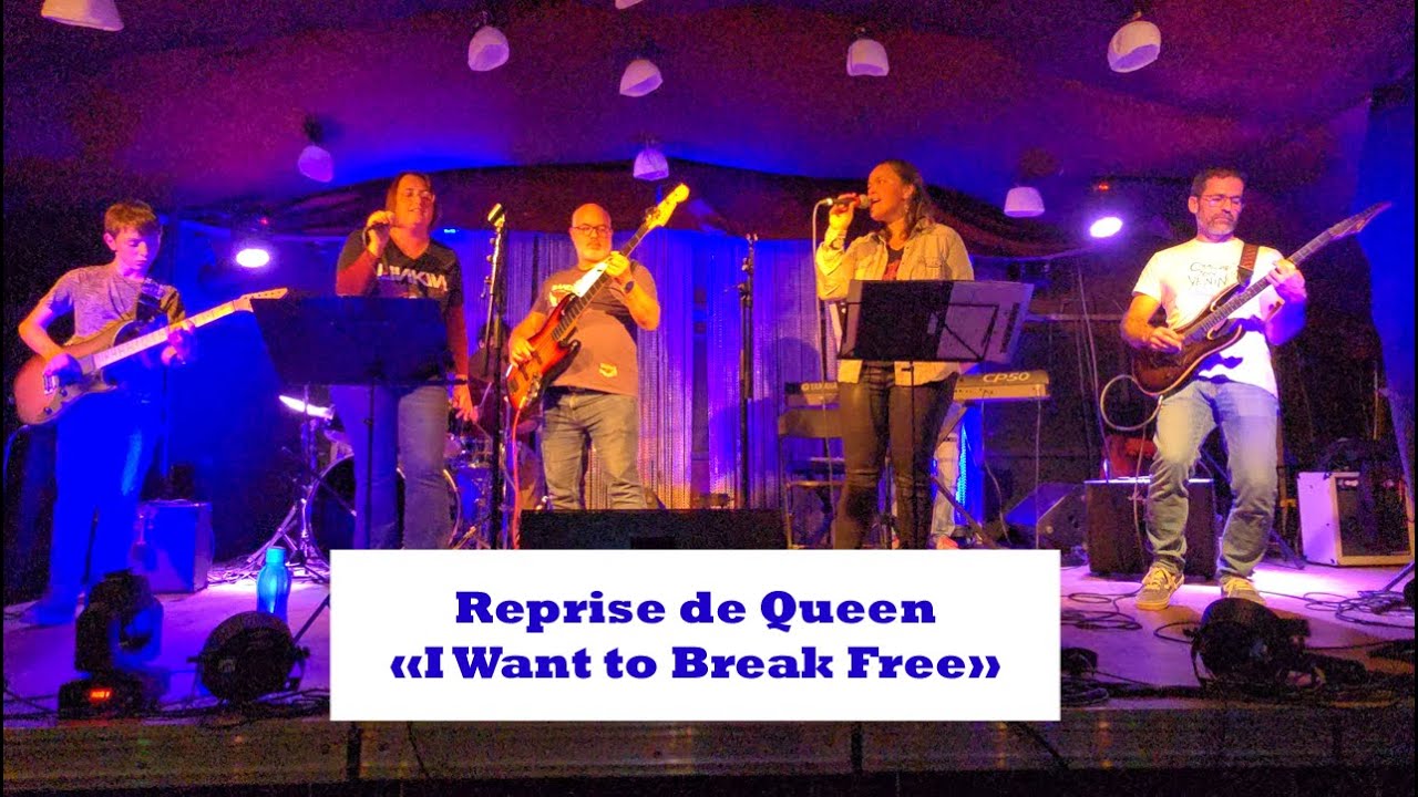 Reprise de Queen par Les Totonomes - I Want To Break Free (Live Concert)