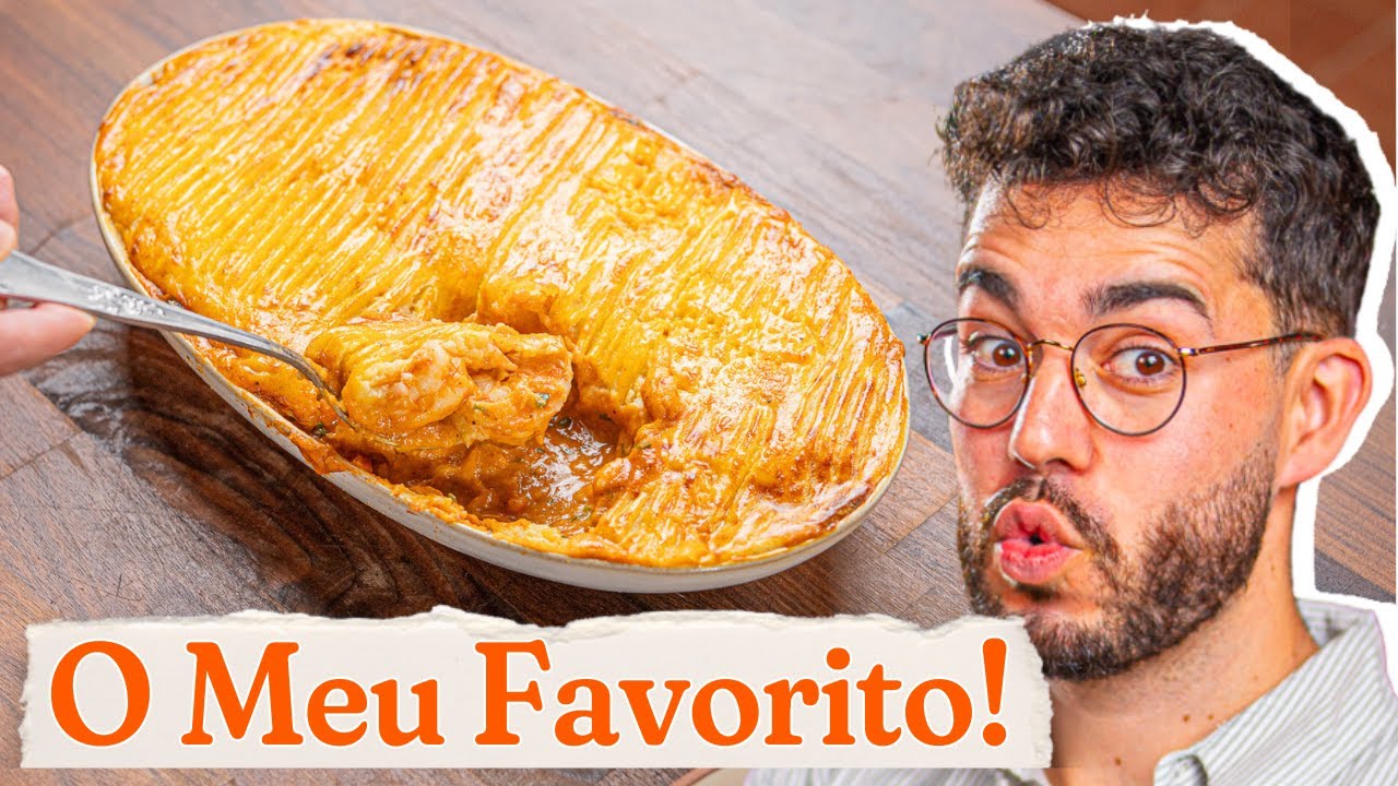 Este Empadão de Camarão ficou ABSURDO