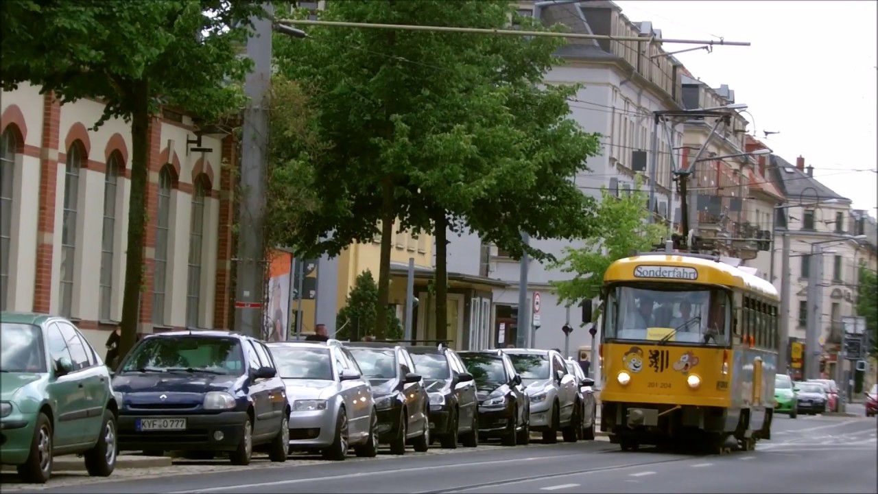 Doppeltes Straßenbahn-Jubiläum in Dresden -- Teil 2: Historisches & Modernes auf Achse