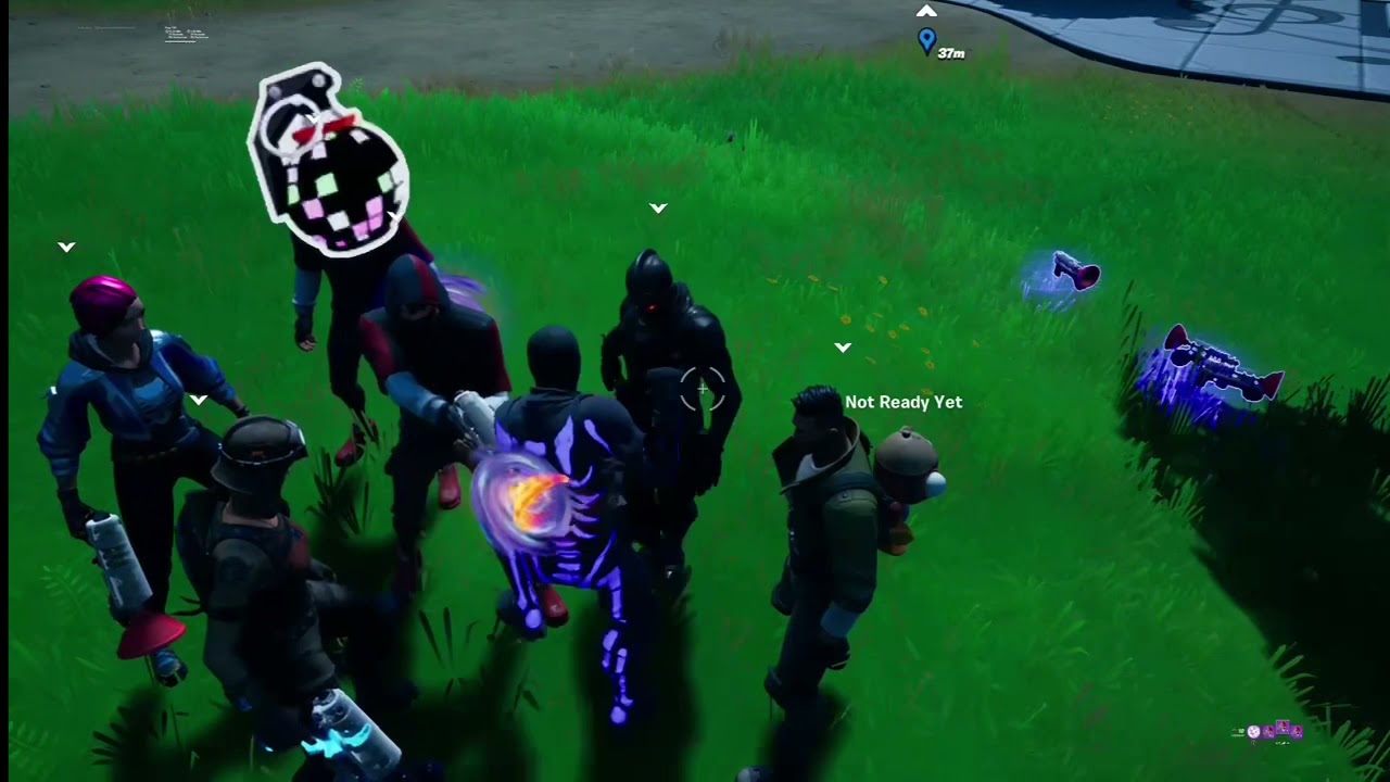 PRISMATIC Rick Sanchez Turns Into Purple Skull Trooper and Emote Battle A Renegade Raider (Part 2/2)