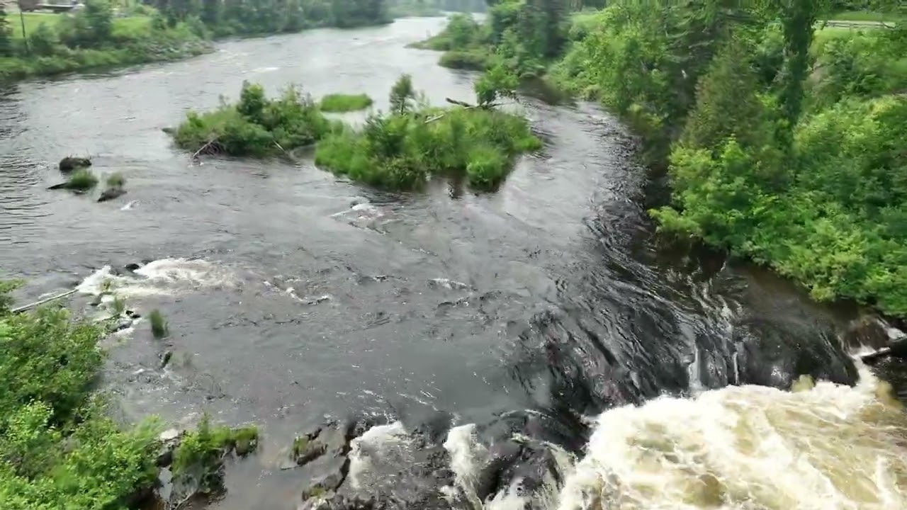 Jacuzzi Falls Fort Kent Maine June 25 2023 Fish River