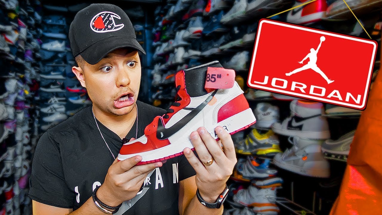 Shopping at the Fake Jordan Store In The Philippines - Shoe Vlog