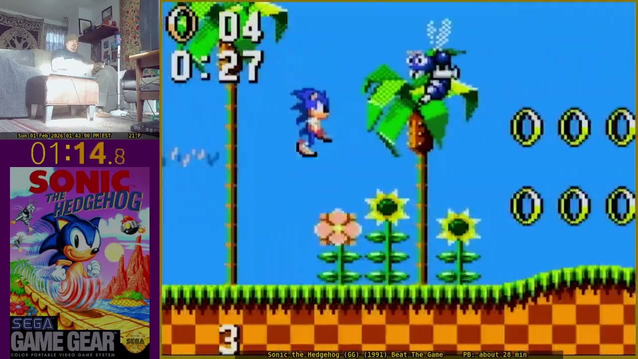 Sonic the Hedgehog 24:17 (Game Gear 1991)