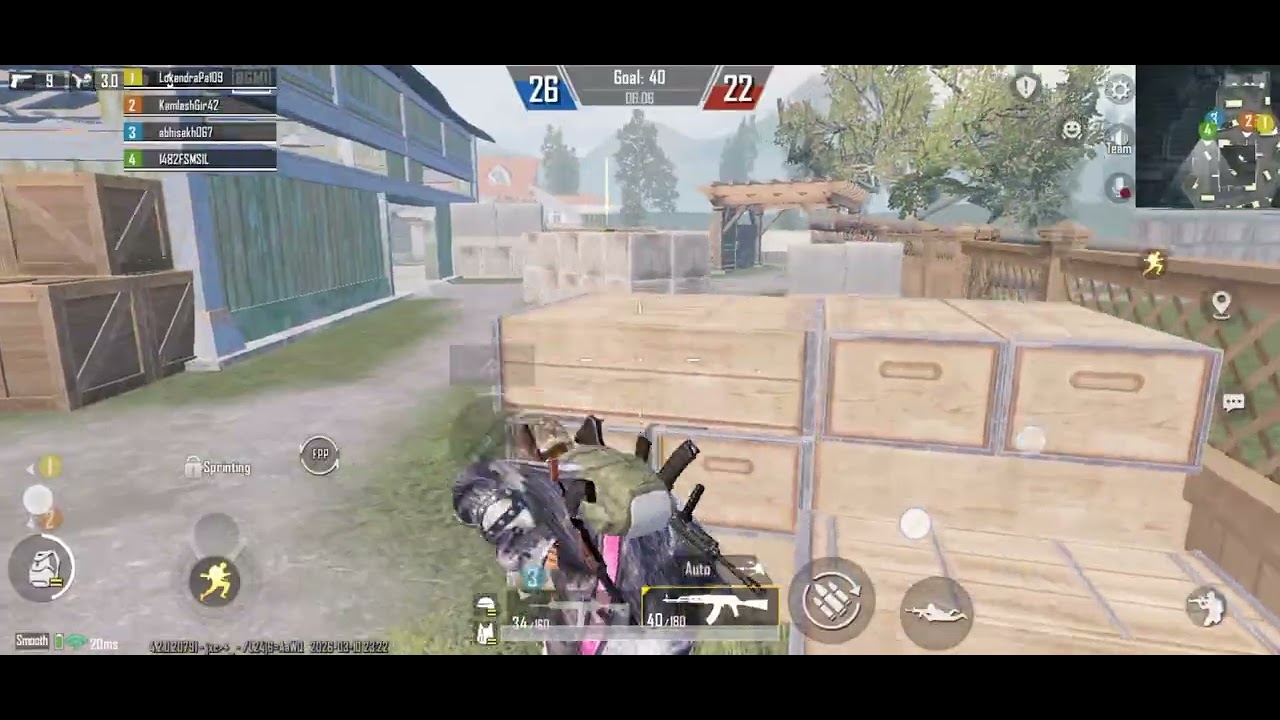 Bgmi Team death match 60fps smooth+ extreme One plus 7pro 