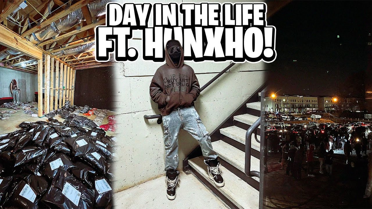 DAY IN THE LIFE WITH MIKE KNIBB **Hunxho said this about my brand**