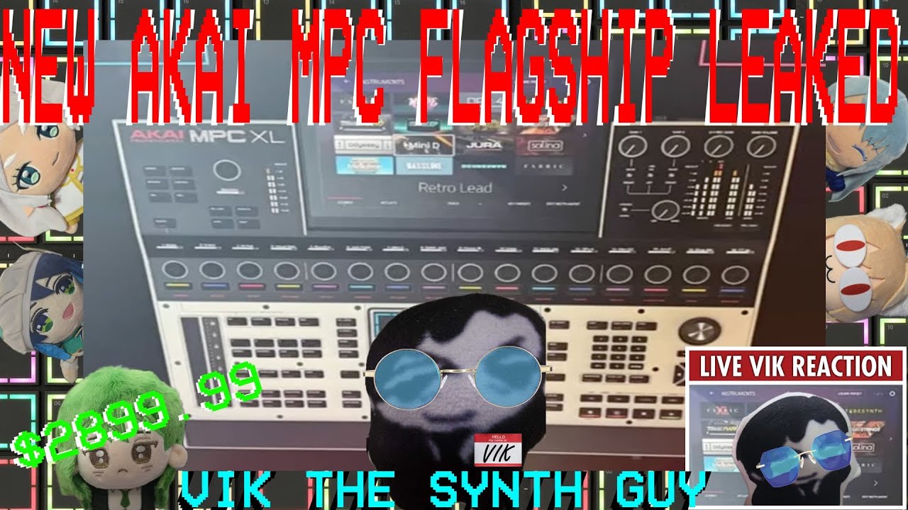 The New Akai MPC Flagship Leaked  |  The Akai MPC XL The Next Flagship Music Production Center