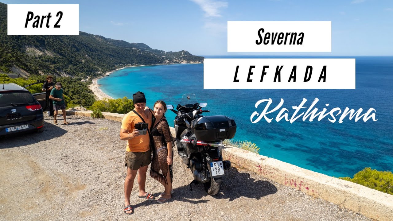 Vožnja do Katshisma Plaže! Lefkada na Dva Točka.