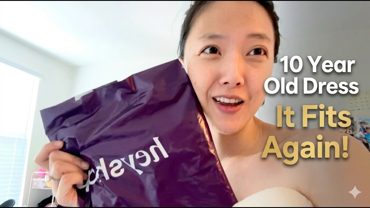 How I Fit Into My 10-Year-Old Dress for a Wedding Photoshoot | HeyShape Review