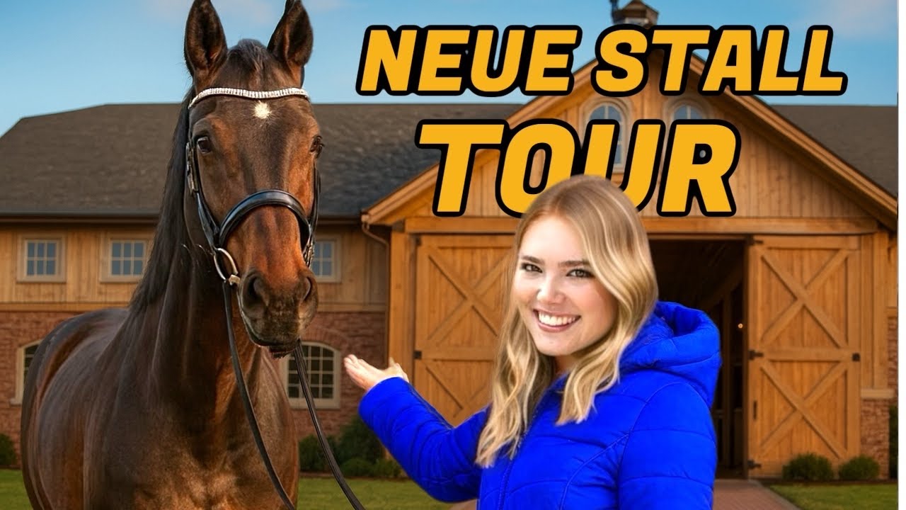 DAS ist unser NEUER STALL in KÖLN | STALL TOUR 🐎
