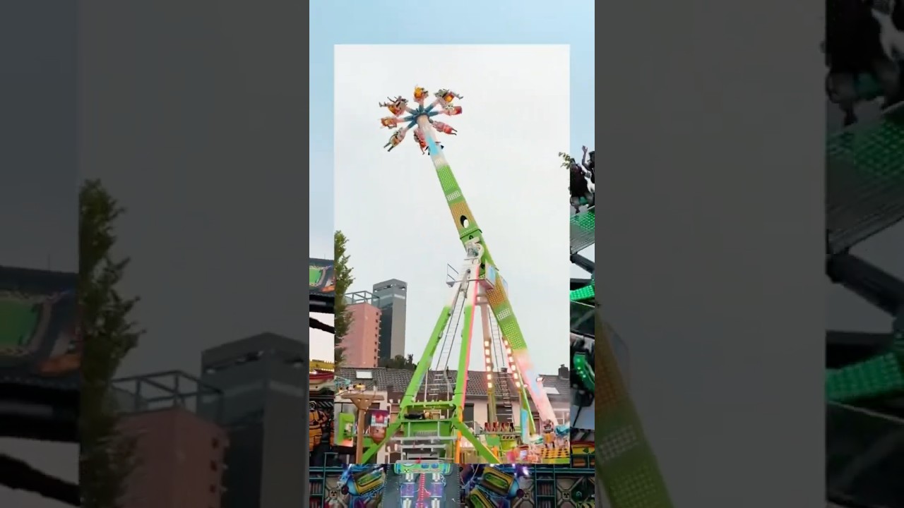 Kermis Tilburg 2025 #foryou #voorjou #funfair #kermis #netherlands #shorts #fyp #themepark #kirmes