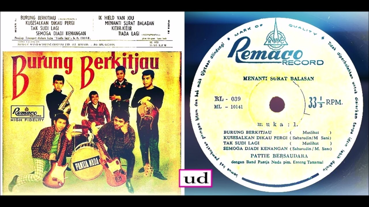 Band Pantja Nada -  Burung Berkitjau (Muslihat) - Instrumental - 1967