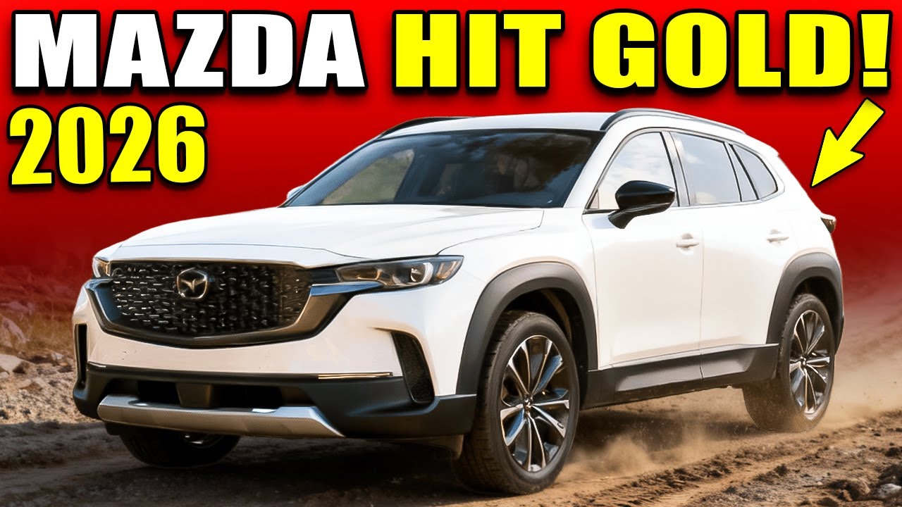 Все 6 ГЕНИАЛЬНЫХ изменений в Mazda CX-50 2026 года подробно объяснены!