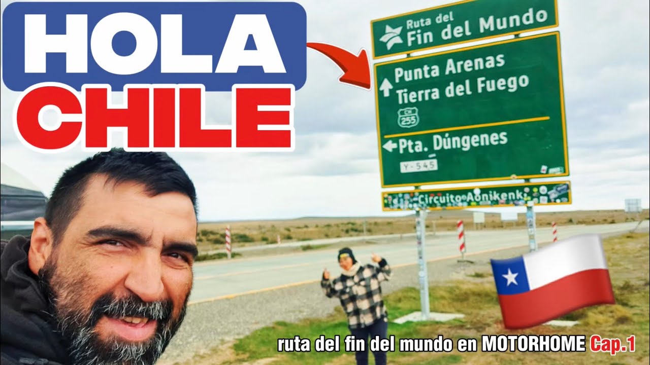 👉Así nos recibió CHILE! 🇨🇱 CHAU Ushuaia🇦🇷. Empezamos a transitar la ruta del fin del mundo