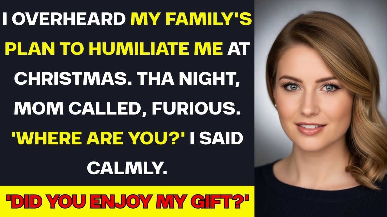 That Night, I Overheard My Family's Plan To Humiliate Me At Christmas.