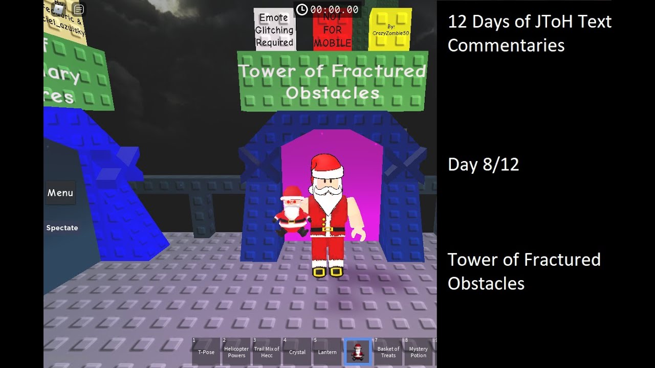 12 Days of JToH Text Commentaries (Day 8/12) - Tower of Fractured Obstacles