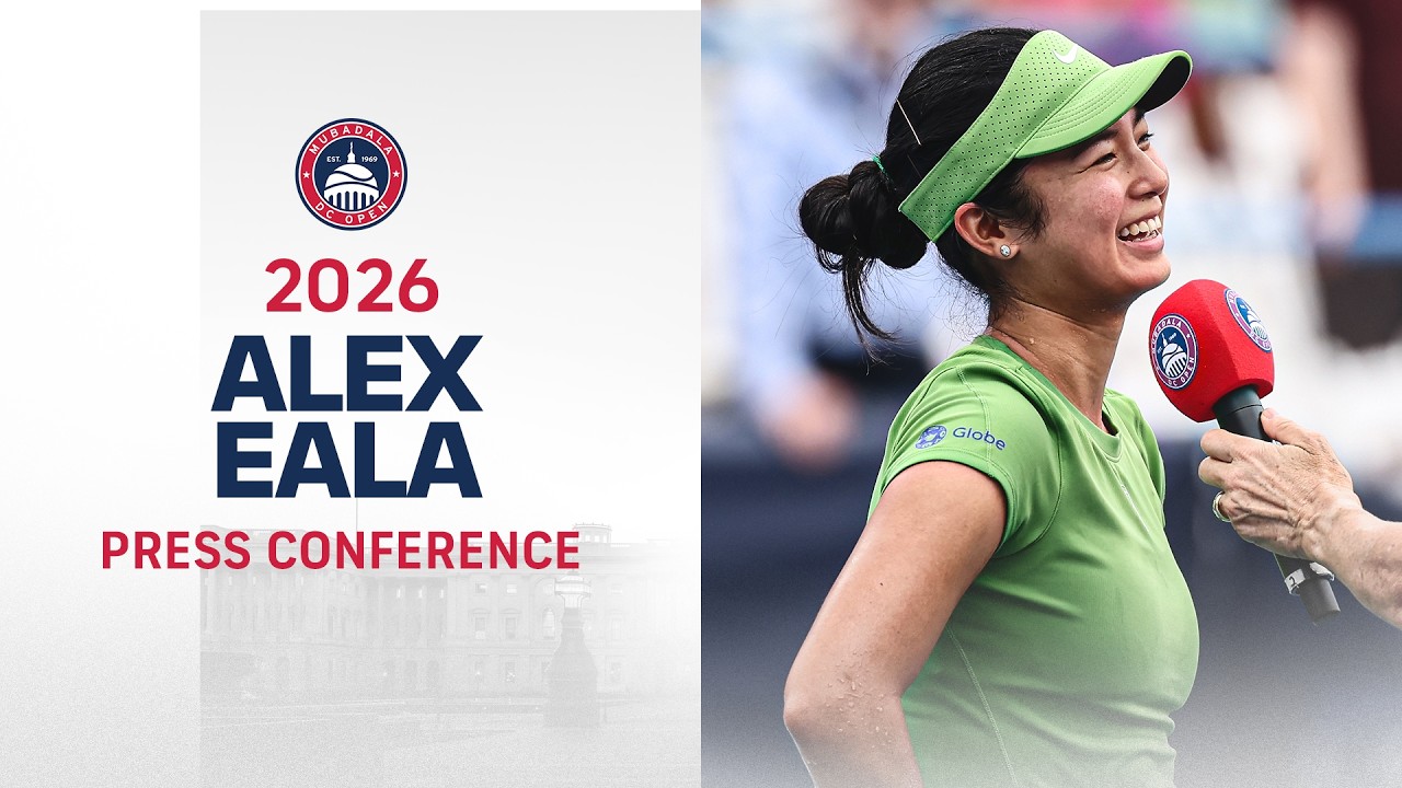Alexandra Eala | Post Match Press Conference | Semifinal | 2026 Mubadala DC Open