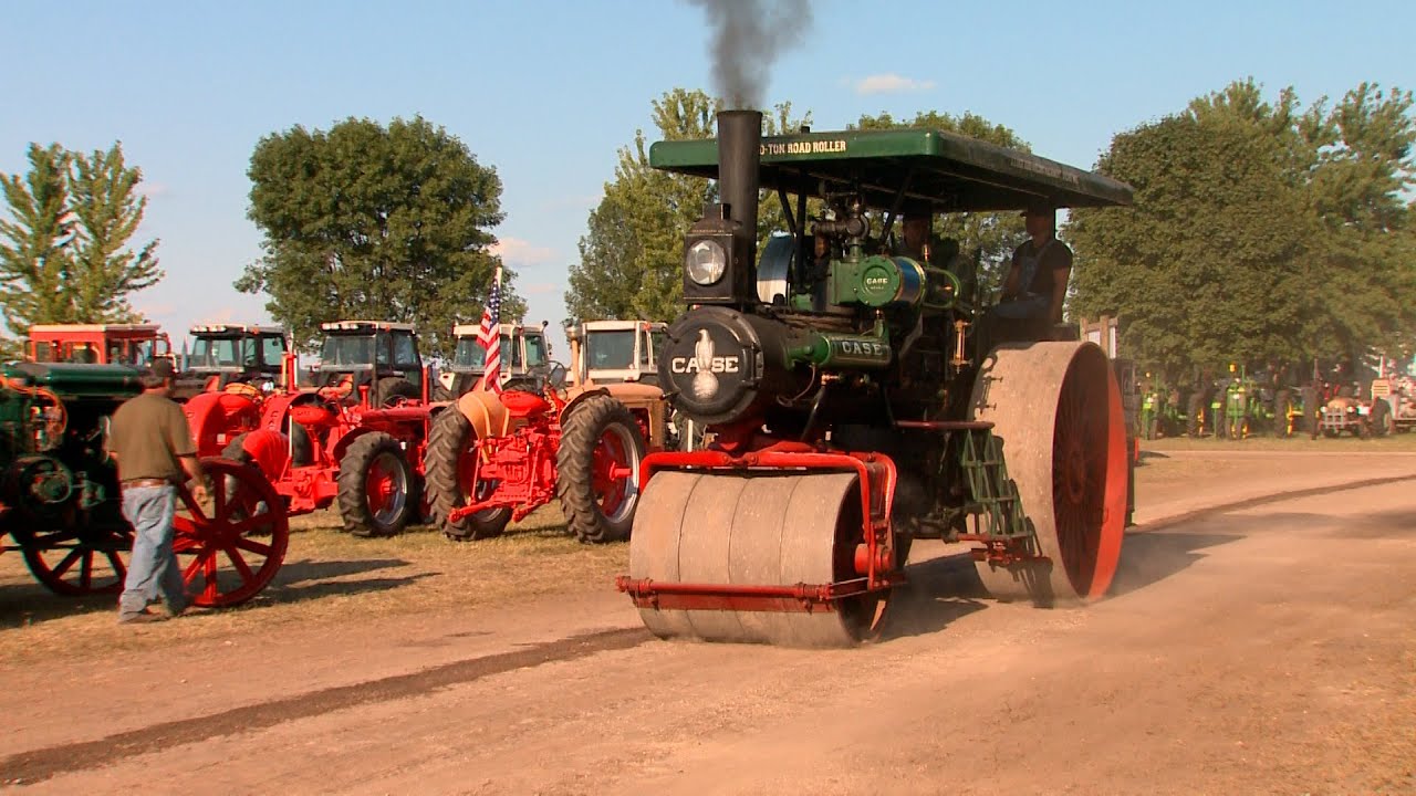STEAM POWER From a Century Ago, Watch the 1923 Case Steam Roller!